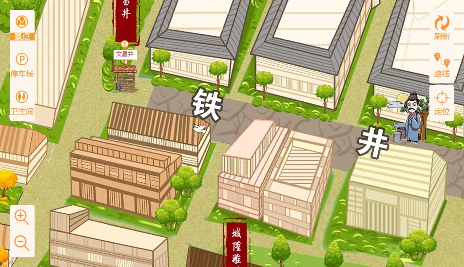 石城智慧景区：手绘地图与语音导览的完美融合