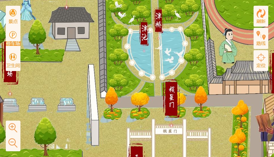 石城手绘地图景区语音讲解导览系统：智慧景区建设的基石